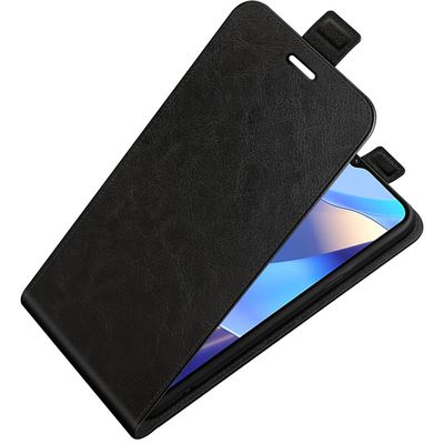 Cazy Hoesje geschikt voor Oppo A54s - Flip Case - Zwart