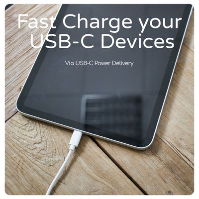 Cazy USB-C naar USB-C Kabel - USB-C Kabel met Snellaadfunctie - geschikt voor Samsung / Samsung Oplaadkabel - 150cm - Wit 