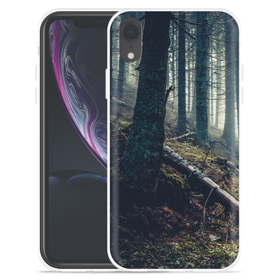 Cazy Hoesje geschikt voor iPhone Xr - Dark Forest