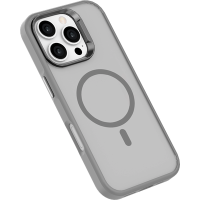 Cazy Hoesje geschikt voor iPhone 16 Pro - Military Grade - geschikt voor Magsafe - Grijs