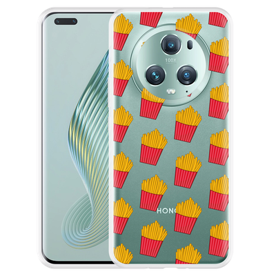 Cazy Hoesje geschikt voor Honor Magic5 Pro Franse Frietjes