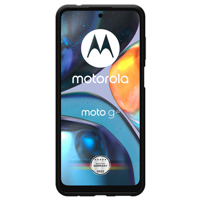 Cazy Soft TPU Hoesje geschikt voor Motorola Moto G22 - Zwart