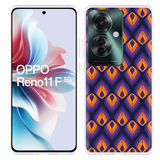 Hoesje geschikt voor Oppo Reno11 F 70s Paars