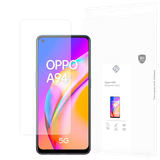 Tempered Glass Screen Protector geschikt voor Oppo A94 - Transparant