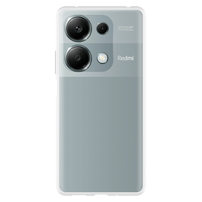 Cazy Soft TPU Hoesje geschikt voor Xiaomi Redmi Note 13 Pro 4G - Transparant