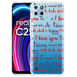 Hoesje geschikt voor Realme C25Y - I Love You
