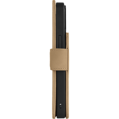 Cazy Uitneembare 2-in-1 Bookcase geschikt voor Samsung Galaxy S24 - Magnetische Backcover - Hoesje met Pasjeshouder - Taupe