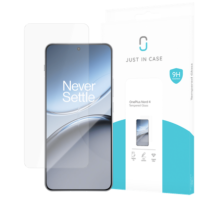 Just in Case Oneplus Nord 4 - Screenprotector Tempered Glass