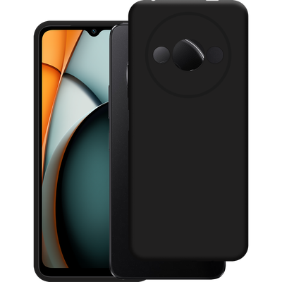 Cazy Soft TPU Hoesje geschikt voor Xiaomi Redmi A3 - Zwart