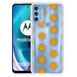 Hoesje geschikt voor Motorola Moto G71 - Vintage Zonnetjes