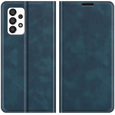 Cazy Wallet Magnetic Hoesje geschikt voor Samsung Galaxy A33 - Blauw