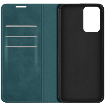 Cazy Wallet Magnetic Hoesje geschikt voor Samsung Galaxy A53 - Groen