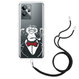 Hoesje met Koord geschikt voor Realme GT2 Pro - Smoking Chimp