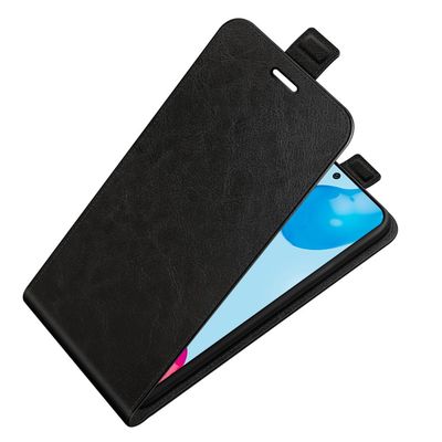 Cazy Flip Hoesje geschikt voor Xiaomi Redmi Note 11/11S - Zwart