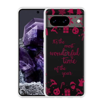 Cazy Hoesje geschikt voor Google Pixel 8 Most Wonderful Time