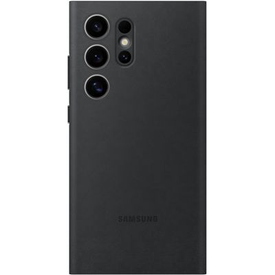 Samsung Hoesje geschikt voor Galaxy S24 Ultra - Smart View Wallet Case - Zwart