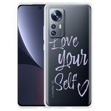 Hoesje geschikt voor Xiaomi 12 Pro Love Yourself