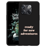 Hoesje Zwart geschikt voor OnePlus 10T New Adventures