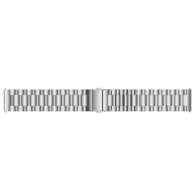 Cazy Bandje geschikt voor Samsung Galaxy Watch 6 / 5 / 4 - Metalen Watchband - Zilver