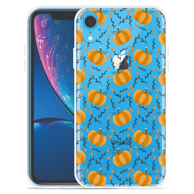 Cazy Hoesje geschikt voor iPhone Xr - Pumpkins
