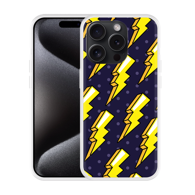 Cazy Hoesje geschikt voor iPhone 15 Pro Max Pop Art Lightning