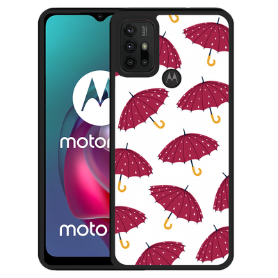 Cazy Hardcase hoesje geschikt voor Motorola Moto G10 - Paraplu's