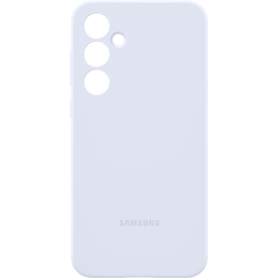 Samsung Galaxy A55 Hoesje - Samsung Silicone Cover Blauw