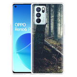Hoesje geschikt voor Oppo Reno6 Pro 5G - Dark Forest
