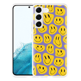 Hoesje geschikt voor Samsung Galaxy S22 - Smileys
