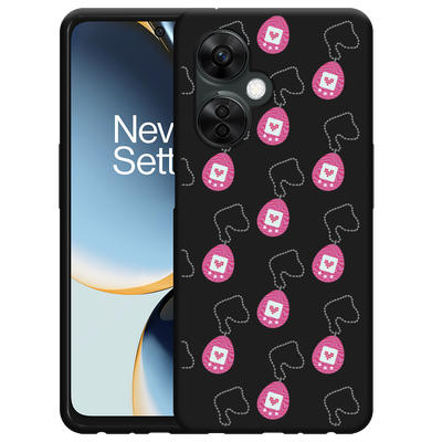 Cazy Hoesje Zwart geschikt voor OnePlus Nord CE 3 Lite 5G Tamagotchi