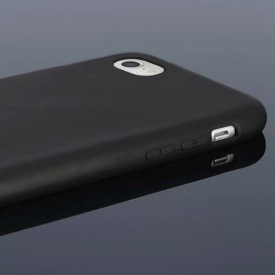 Hama Finest Feel Cover Hoesje geschikt voor Apple iPhone 7 / 8 / SE 2020/2022 - Zwart
