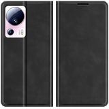 Wallet Magnetic Hoesje geschikt voor Xiaomi 13 Lite - Zwart