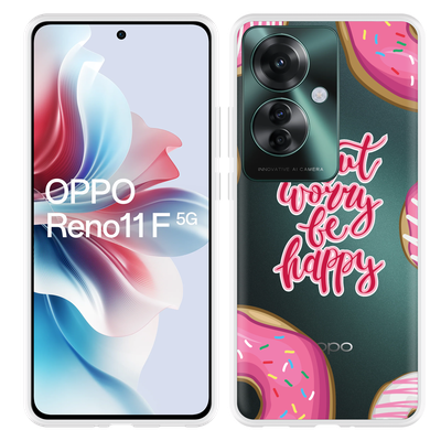 Cazy Hoesje geschikt voor Oppo Reno11 F Donut Worry