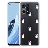 Hoesje geschikt voor Oppo Reno 7 - Penguin Chillin