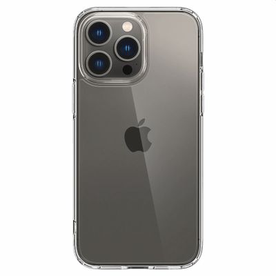 Hoesje geschikt voor iPhone 14 Pro Max Spigen Ultra Hybrid Case - Transparant