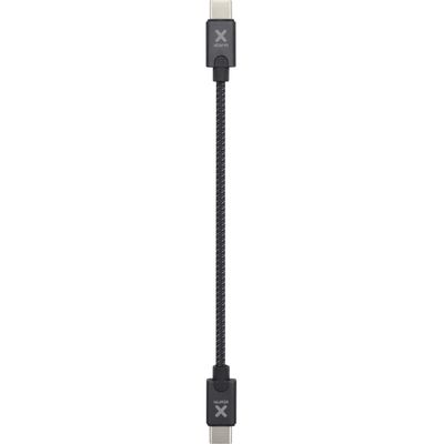 Xtorm USB-C naar USB-C Kabel - 15cm - Zwart