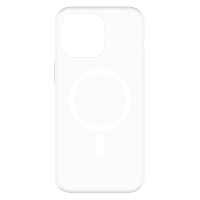 Cazy Soft TPU Hoesje met Magnetische Ring geschikt voor iPhone 15 Pro Max - Transparant