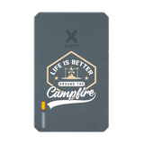 Xtorm Powerbank 10.000mAh Grijs - Design - Campfire life