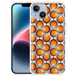 Hoesje geschikt voor iPhone 14 - 70s Oranje