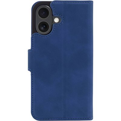 Cazy Hoesje geschikt voor iPhone 16 - Premium Hoesje met Pasjeshouder - Blauw