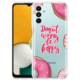 Hoesje geschikt voor Samsung Galaxy A13 5G - Donut Worry