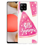 Hoesje geschikt voor Samsung Galaxy A42 - Summer Melon