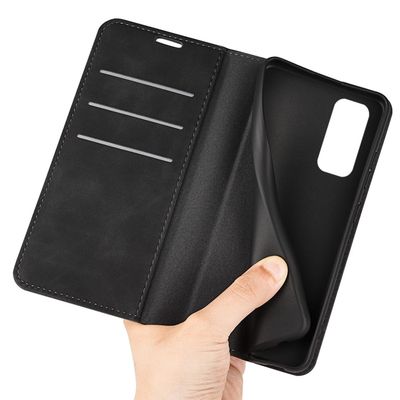 Cazy Wallet Magnetic Hoesje geschikt voor Xiaomi Redmi Note 11/11S - Zwart