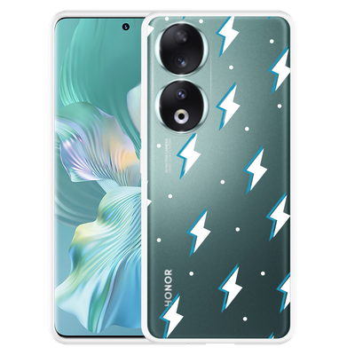 Cazy Hoesje geschikt voor Honor 90 Bliksemschichten