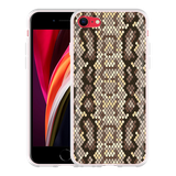 Hoesje geschikt voor iPhone SE 2020 - Snakeskin Pattern