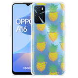 Hoesje geschikt voor Oppo A16/A16s - Pineapple
