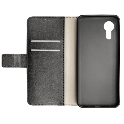 Cazy Wallet Classic Hoesje geschikt voor Samsung Galaxy Xcover 5 - Zwart