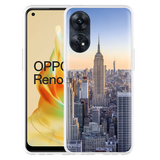 Hoesje geschikt voor Oppo Reno8 T 4G Skyline NY