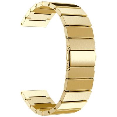 Cazy Bandje geschikt voor Garmin Fenix 5S - Luxe Metalen Horlogebandje - Goud
