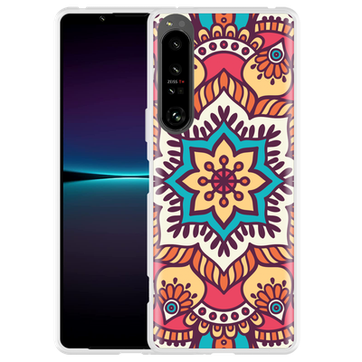 Cazy Hoesje geschikt voor Sony Xperia 1 IV - Mandala Hippie